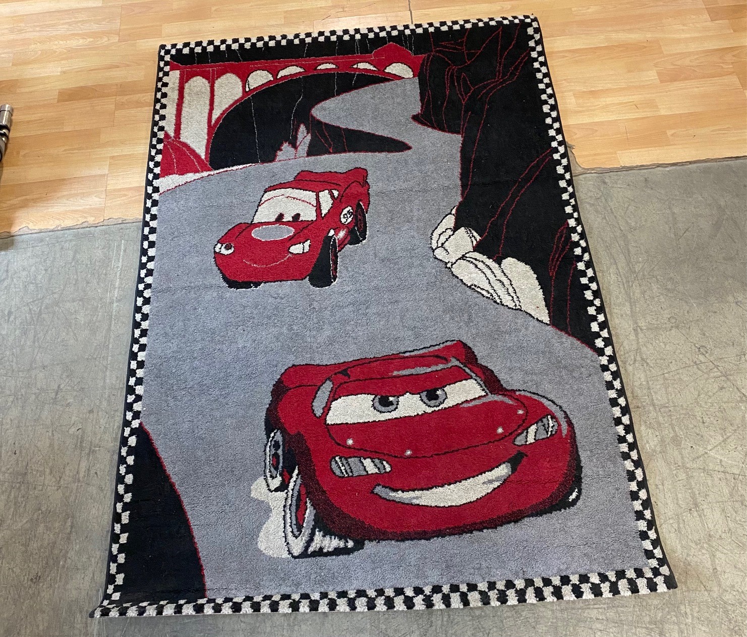Titi Teppich Kinderzimmer Racer Cars Ausstellungsstück