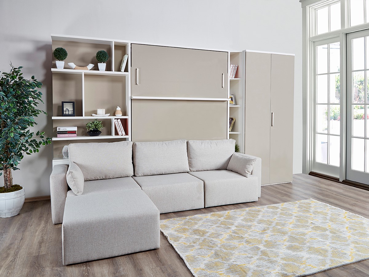 schrankbett 160x200 cm für mehr wohnraum | möbel-lux