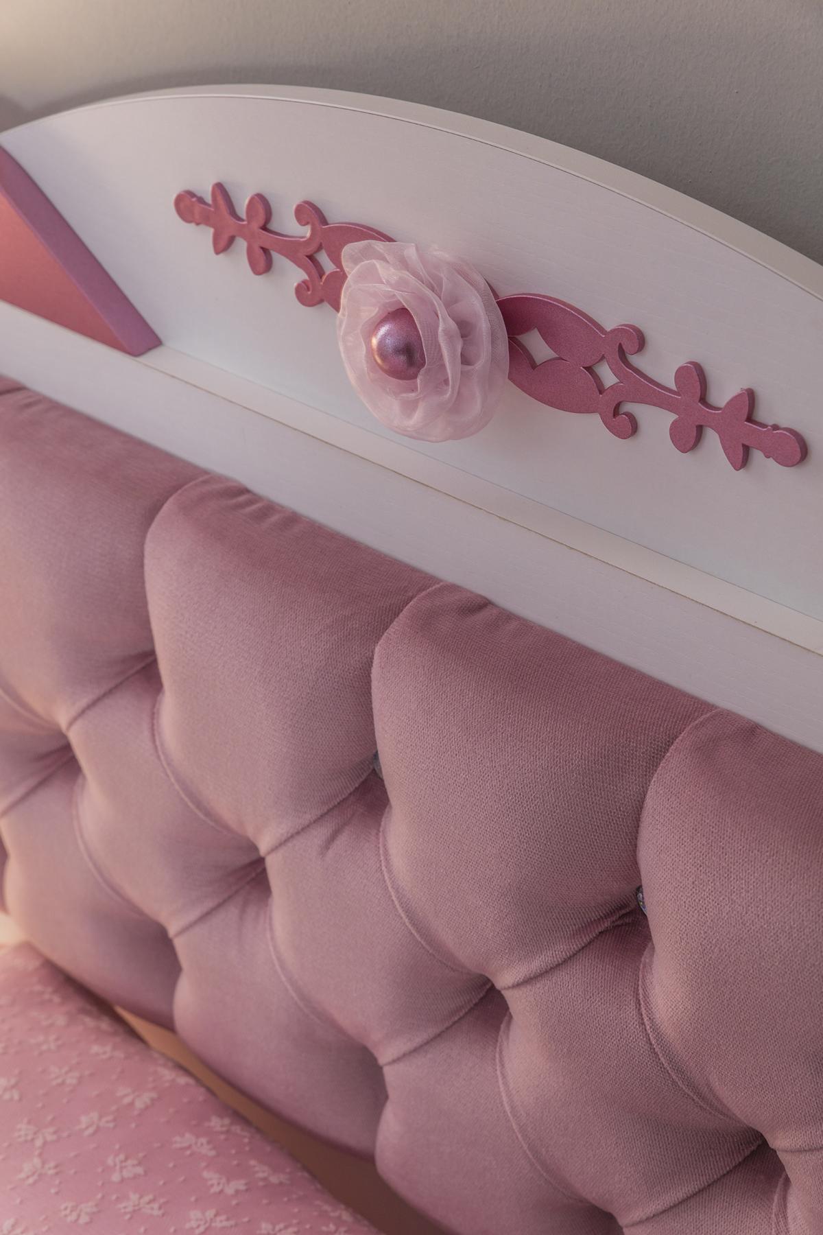 Benimodam Einzelbett Prenses Pink 100x200