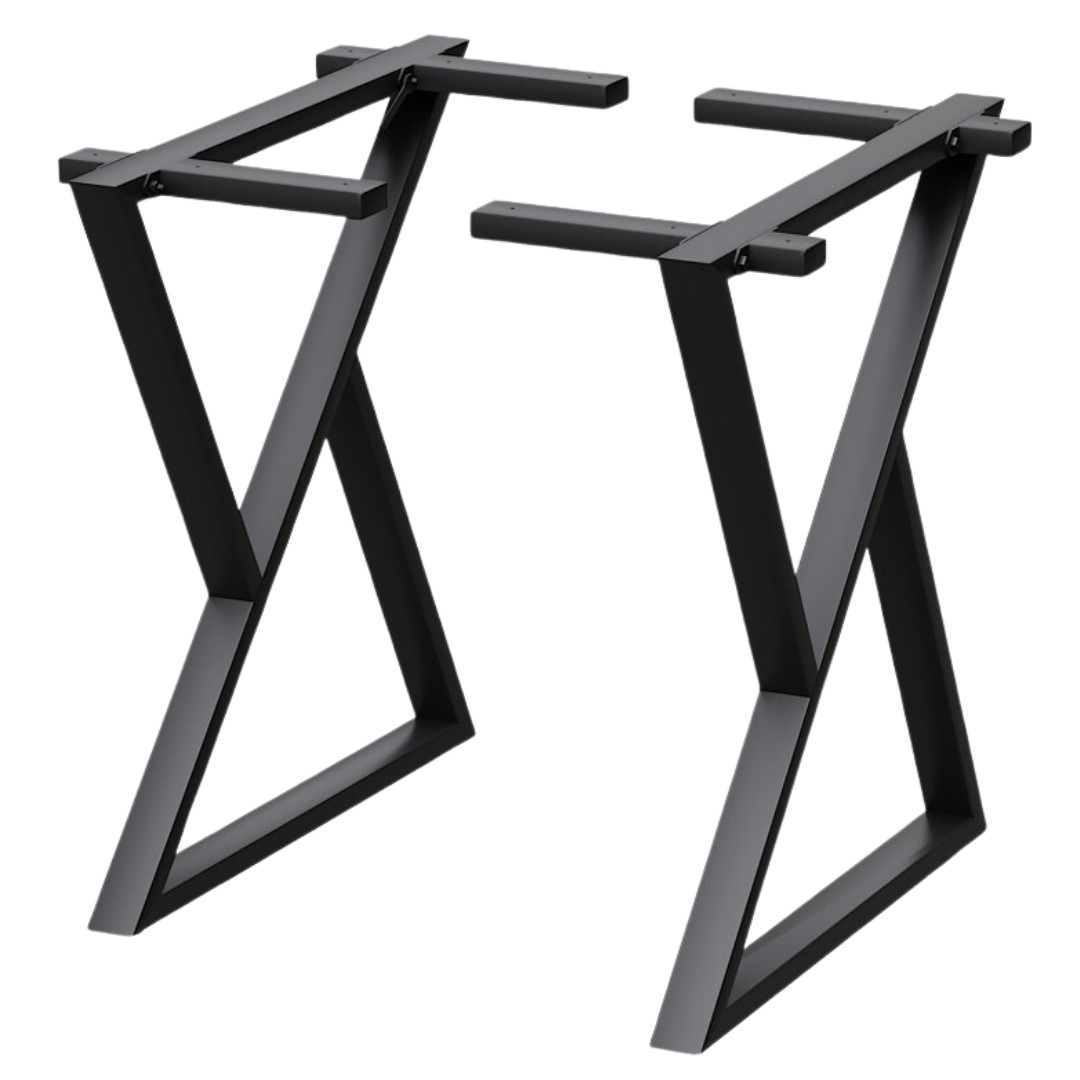 Holz4Home Tischgestell Doppel-Dreieck pulverbeschichtet