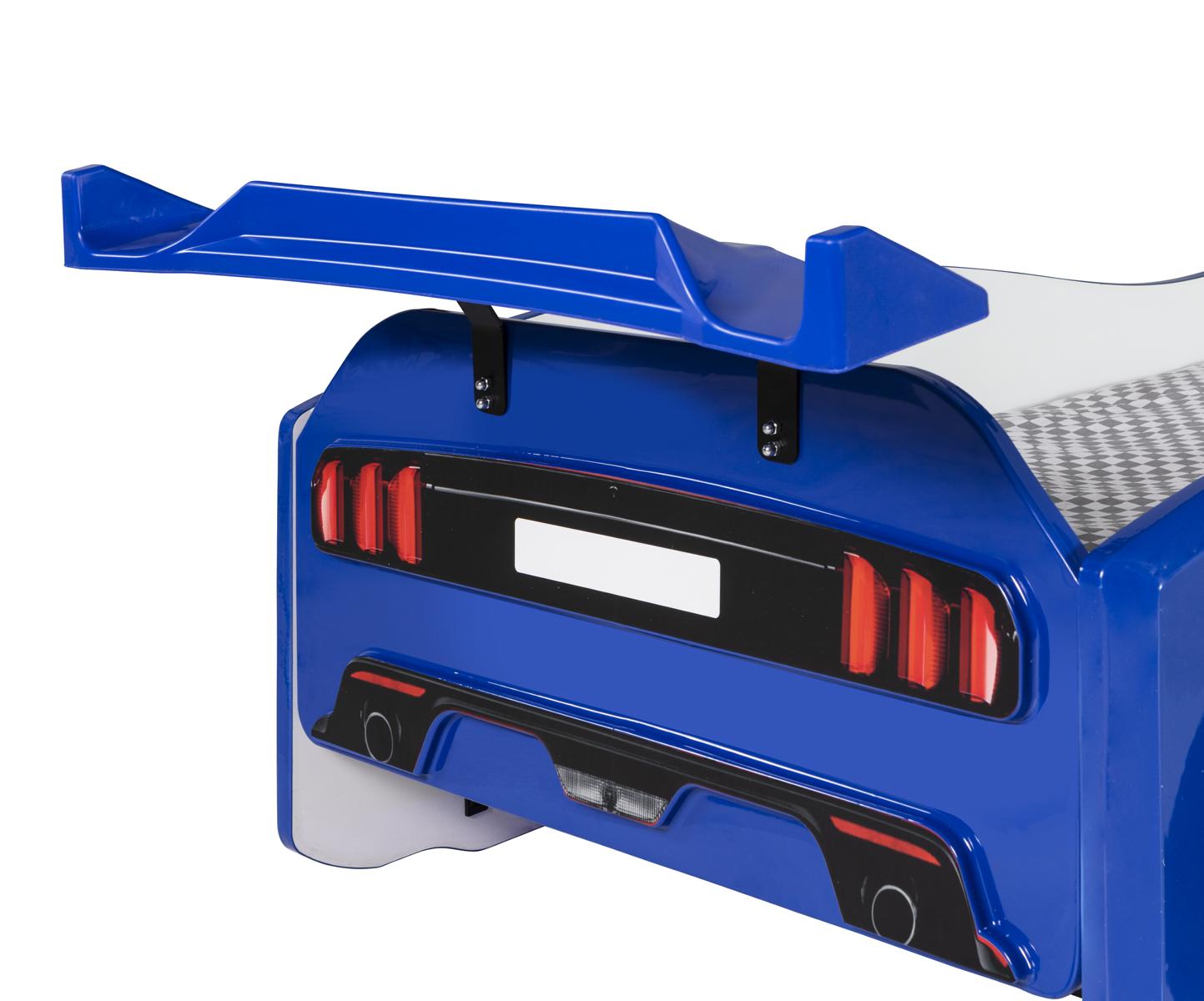 Kinder Autobett Bumer SPX Blau mit LED Scheinwerfer