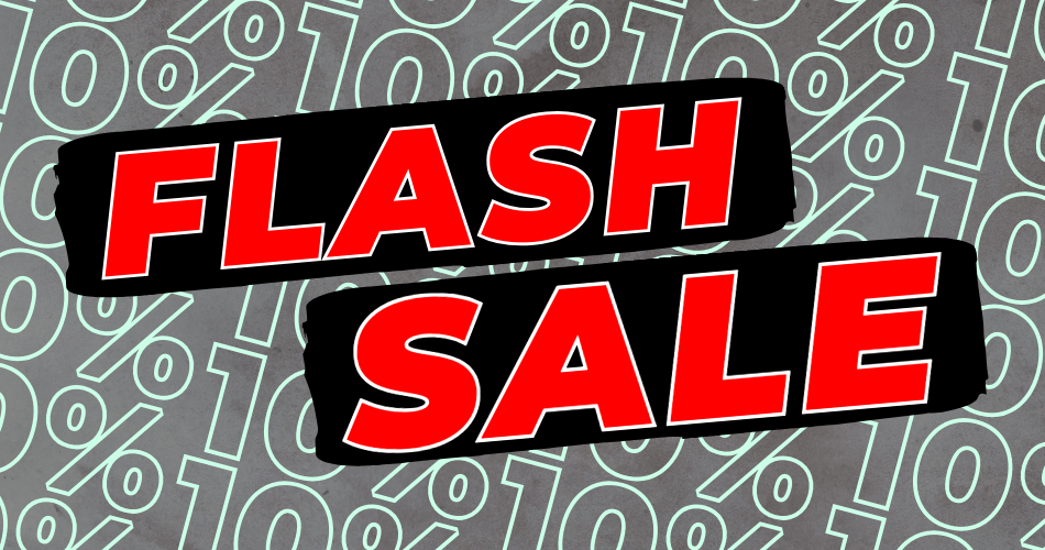 10% Flash Sale