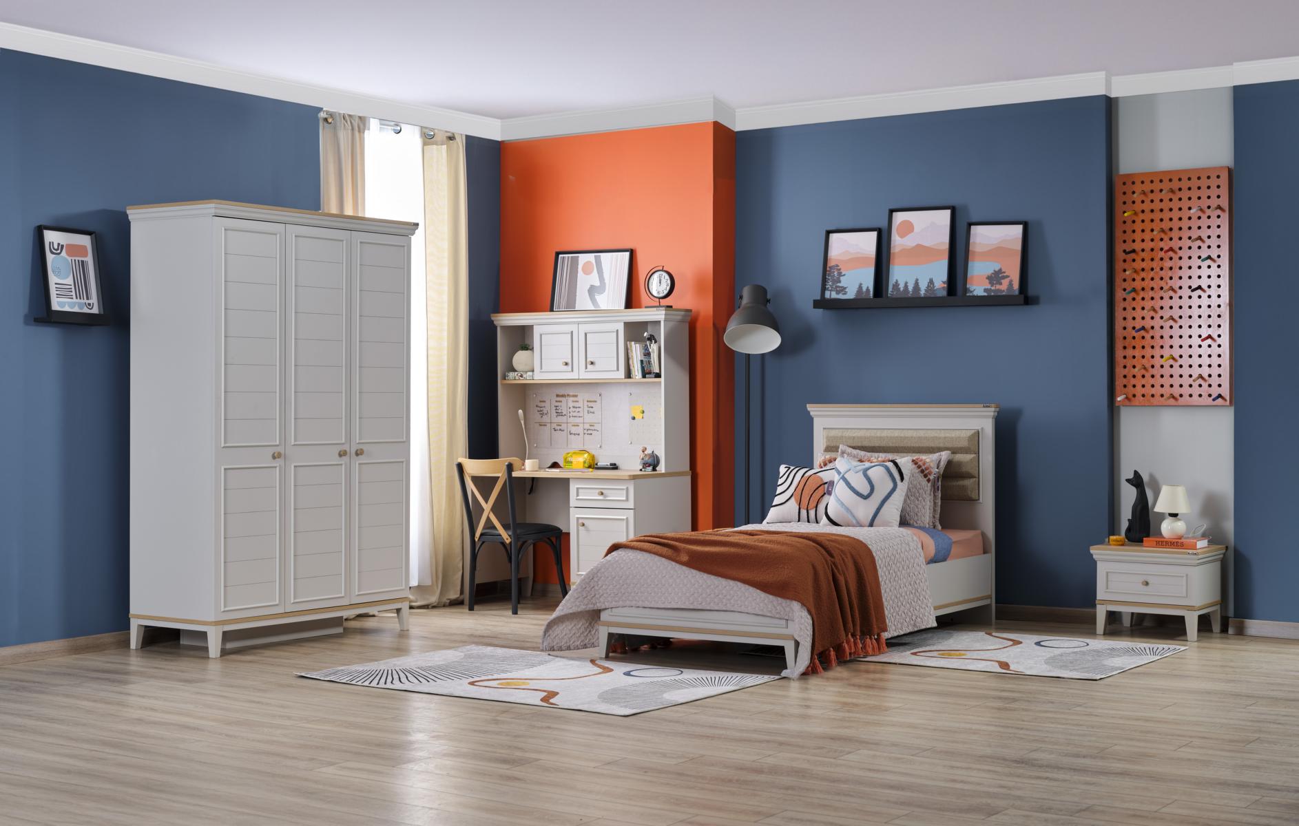 Babyzimmer, Kinderzimmer und Jugendzimmer in grau | bei Möbel Lux