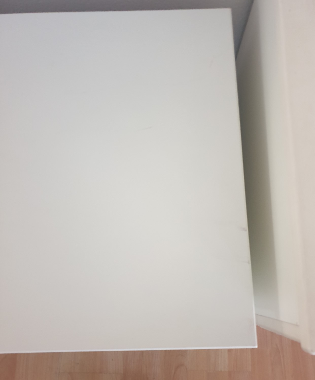 Regal Weiß mit 2 Fächern Ausstellungsstück
