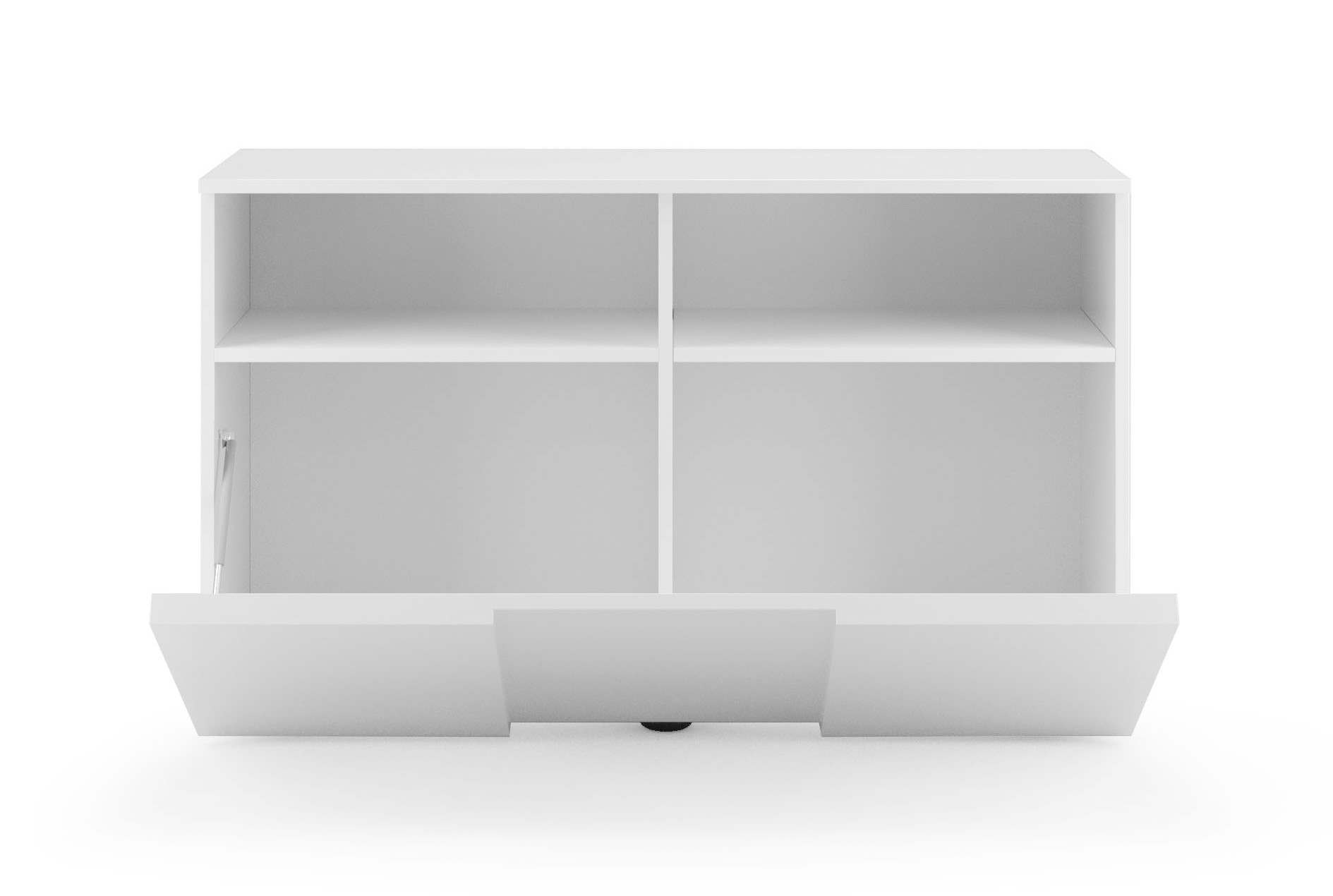 Spiegel LC-Möbel Weiß mit Garderoben-Set 3-teilig Dama