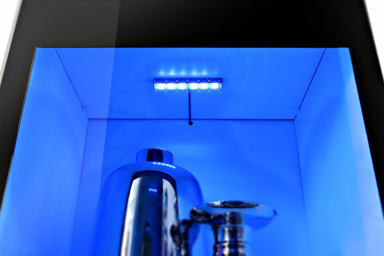 Furnival Design Wohnwand Reno mit LED-Beleuchtung
