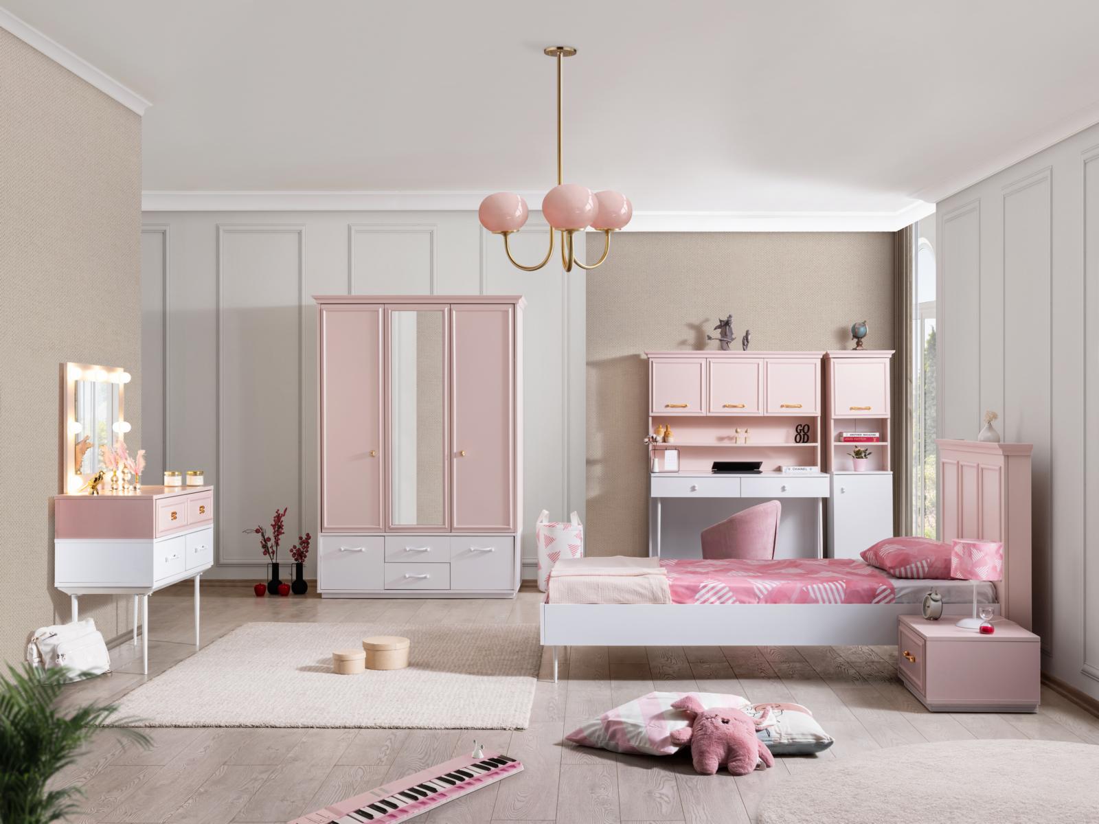 Babyzimmer, Kinderzimmer und Jugendzimmer in rosa | bei Möbel Lux