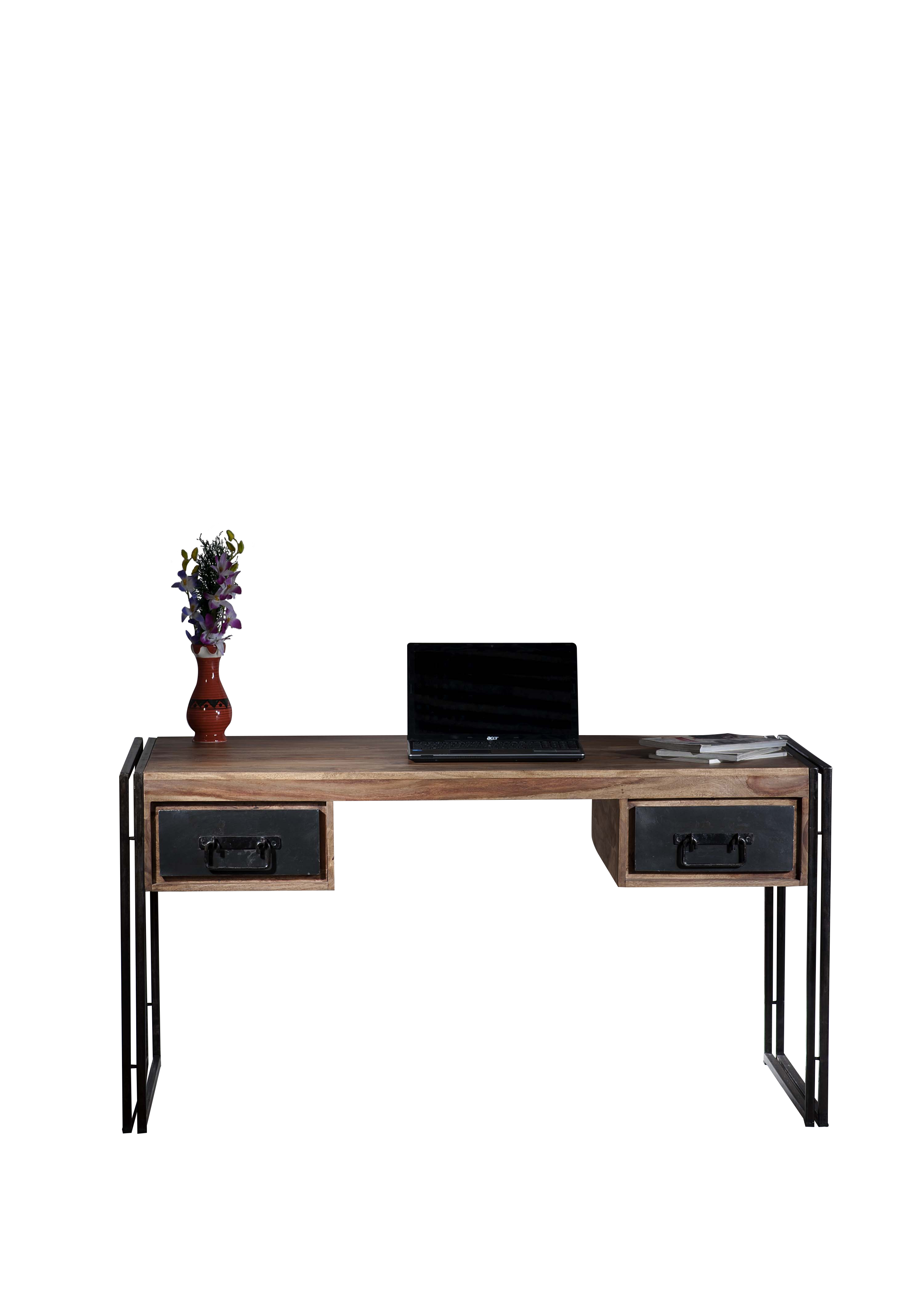 Schreibtisch Pontem 150x80 aus Sheeshamholz