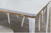 Raudi Esszimmer-Tisch Safir 180x90 Weiß