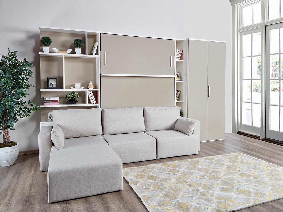 Schrankbett 160x200 cm für mehr Wohnraum | Möbel-Lux